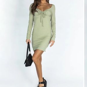 Princess Polly Long Sleeve Mini Dress